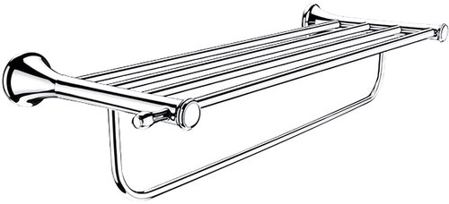 NIMCO Retro style towel shelf with trap LA 19063-26 - Towel Rack - Main image