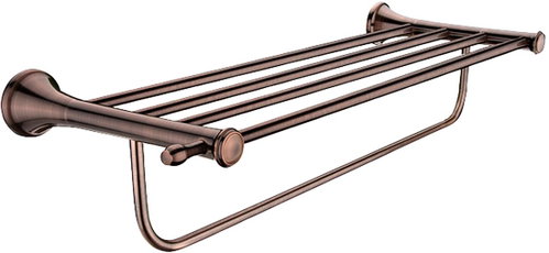 NIMCO Retro style towel shelf with trap LA 19063-80 - Towel Rack - Main image