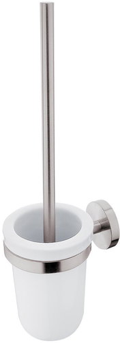 Nimco Toilet brush WC set stainless steel - ceramic without drilling Unix matte UNM-13094KU-10 - Toilet Brush - Main image