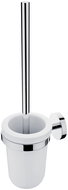Nimco Toilet brush WC set stainless steel - ceramic without drilling Unix chrome UN-13094KU-26 - Toilet Brush
