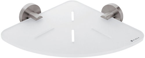 Nimco Shelf for bathroom and shower corner - plexiglass metal Unix UNM-X208-10 - Bathroom Shelf - Main image