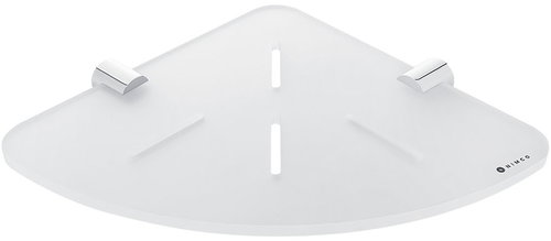 Nimco Shelf for bathroom and shower corner - plexiglass metal Bormo BR-X208-26 - Bathroom Shelf - Main image