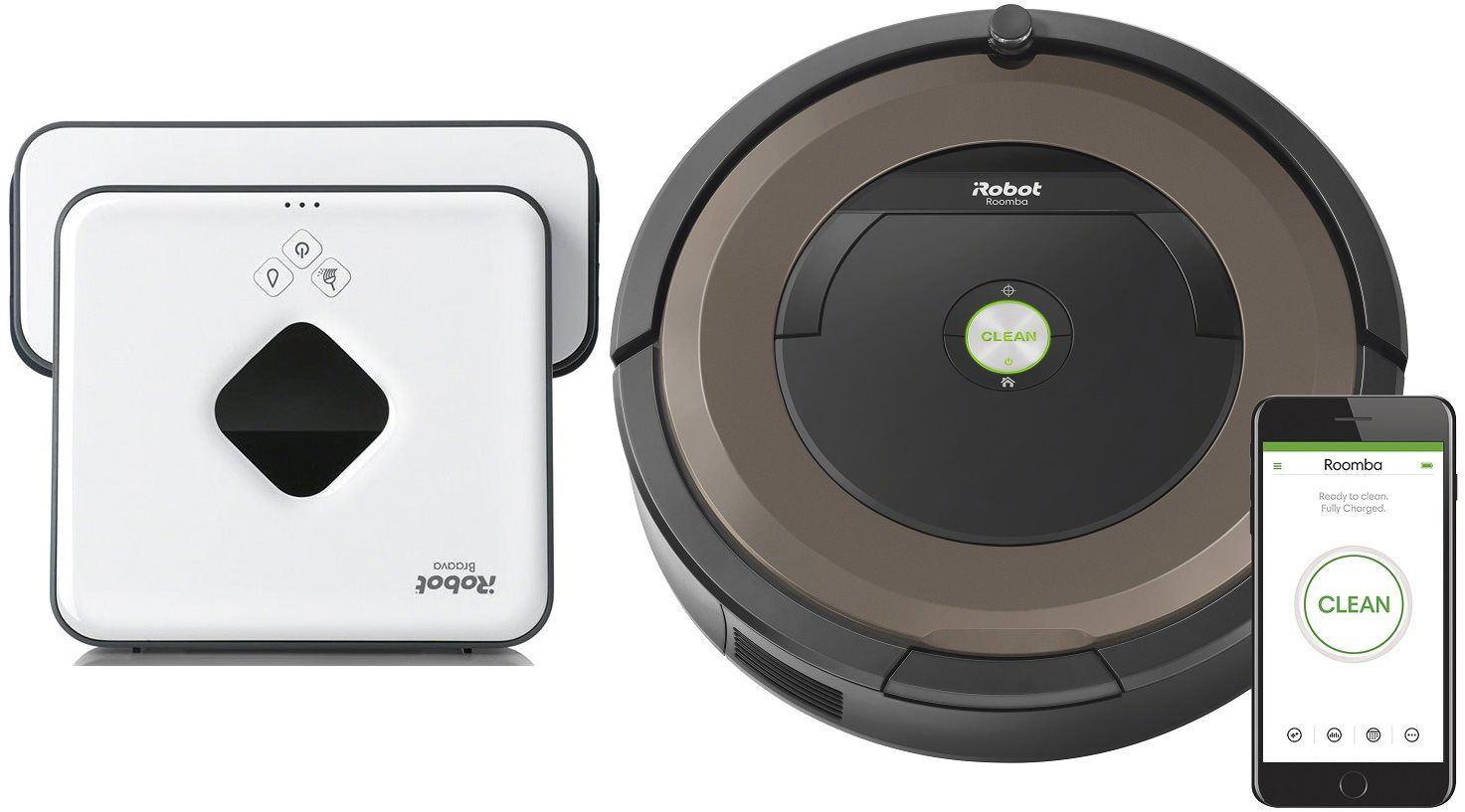 Brava roomba sale