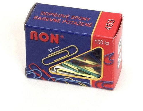RON 453 B 32mm Coloured - Pack of 100 pcs - Paper Clips - Main image