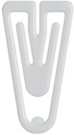 RON 621 21mm Plastic, V-shape - pack of 30 - Paper Clips