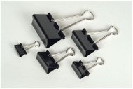 RON 420 15 mm čierny – balenie 12 ks -  Binder clip