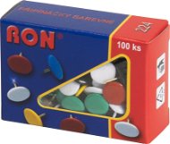 Pins RON 224 Coloured - Pack of 100 pcs - Připínáčky