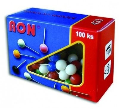 RON 433, térképhez, 100 db a csomagban - Gombostű - Fő fotó