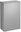 Stella, wall mounted with lid, 10 l, grey