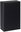 Manga, wall mounted with lid, 10 l, black
