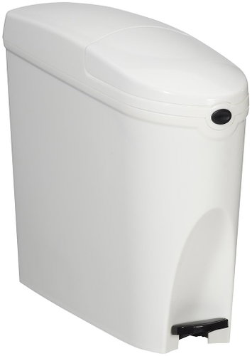 Rossignol SAS Femina, pedal for women's toilet, 20 l, white - Rubbish Bin - Main image