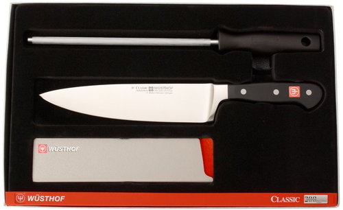 WÜSTHOF CLASSIC Starter Kit + Sharpening Steel - Knife Set - Main image