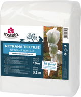 ROSTETO Netkaná textília, biela 19 g šírka 10 × 3,2 m - Netkaná textília