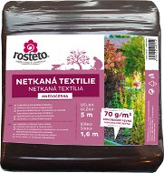 ROSTETO Netkaná textília, hnedo-čierna  70 g šírka 5 × 1,6 m - Netkaná textília