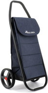 Rolser Com Tweed Polar Black Tube Trolley Bag Blue - Shopping Trolley