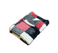 Rosh Microplush blanket 150 × 220 cm, Cubes Dark pink - Blanket