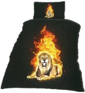 Povlečení Rosh 3D povlečení The lion and the fire - Povlečení