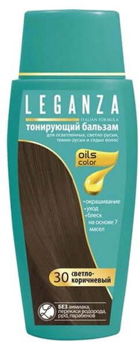 Leganza Coloring Balm Light Brown 30, 150 ml - Hair Dye - Main image