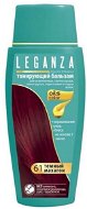 Leganza Barvící balzám tmavý mahagon 61, 150 ml - Farba na vlasy
