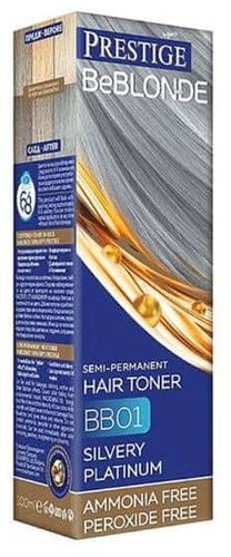 Prestige Be Blonde Semi-permanentní BB 01 stříbrná platina 100 ml - Hair Dye - Main image