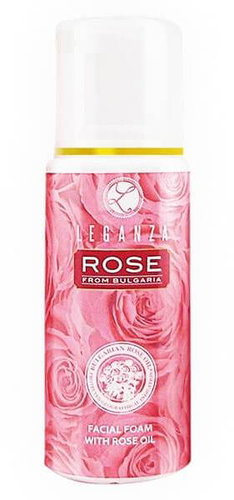 Leganza Rose Čisticí pěna na obličej s růžovým olejem 100 ml - Facial Cleansing Foam - Main image