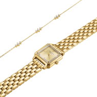 Rosefield Boxelle Watch and Triple Crystal Bracelet BCGTC-X284 - Watch Gift Set