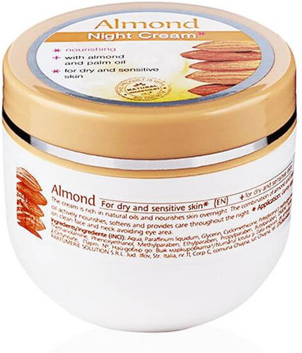 Almond Výživný noční mandlový krém pro suchou a citlivou pleť 100 ml - Face Cream - Main image