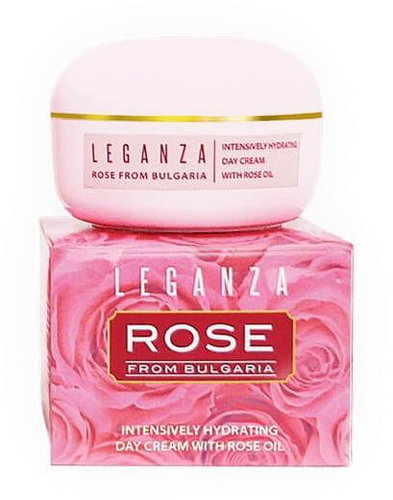 Leganza Intenzivně hydratační denní krém s růžovým olejem 45 ml - Face Cream - Main image
