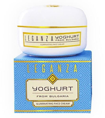Leganza rozjasňující krém na obličej s jogurtem 45 ml - Face Cream - Main image