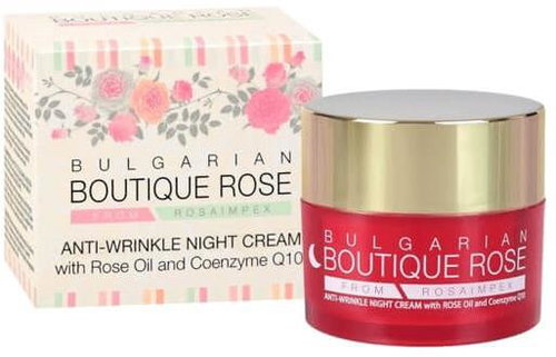 Boutique Rose noční krém s růžovým olejem a Q10 45 ml - Face Cream - Main image