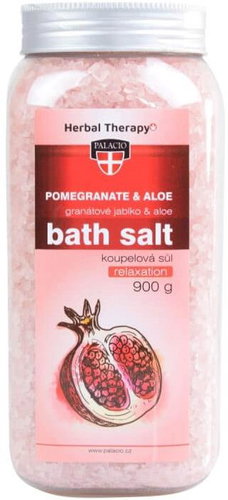 Herbal Therapy Granátové jablko a Aloe vera koupelová sůl 900 g - Bath Salt - Main image