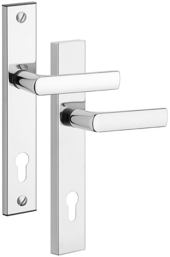 Rostex safety fittings 807/90 chrome-stainless steel - Door Fittings - Main image