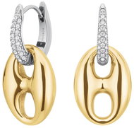Rosefield JECCD - J1049 fülbevaló, női, aranyozott + ródiumozott - Fülbevaló