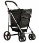 Shopping Trolley Rolser Basket Polar 4Big Skládací nákupní vozík na kolečkách černý - Taška na kolečkách