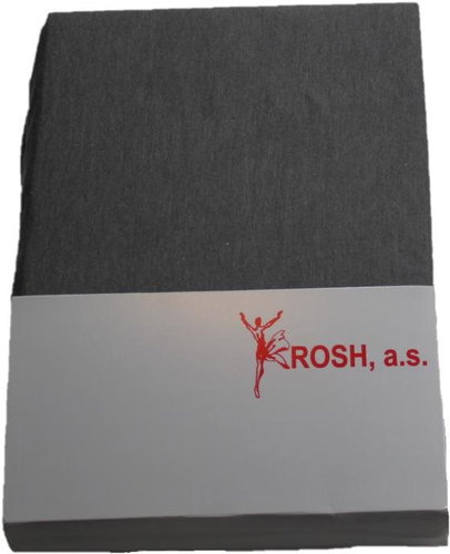Rosh Jersey sheet EXCLUSIVE 90 × 200cm - Dark grey - Bedsheet - Main image