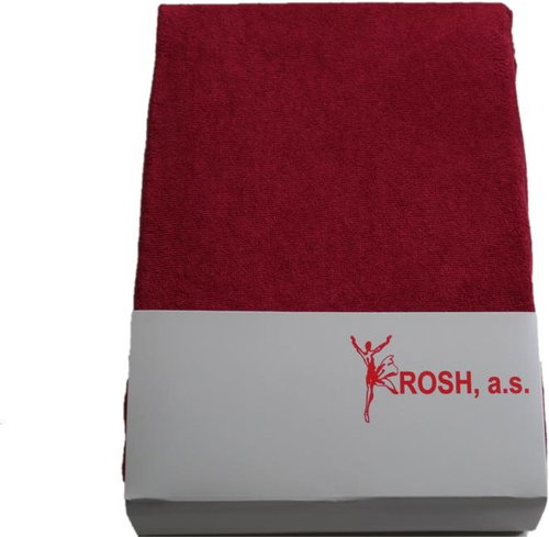 Rosh Froté prostěradlo EXCLUSIVE 90 × 200cm - Bordó - Prostěradlo - Main image