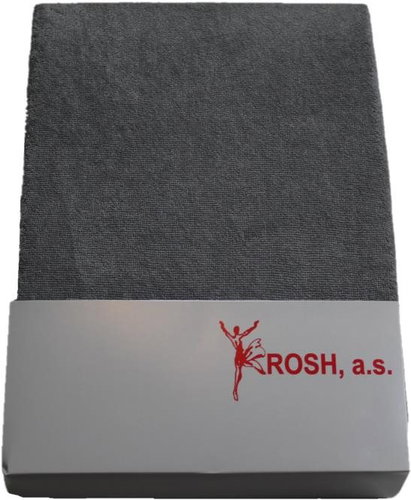 Rosh Terry sheet EXCLUSIVE 90 × 200cm - Dark grey - Bedsheet - Main image