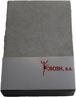 Rosh Froté prostěradlo EXCLUSIVE 180 × 200cm -Světle šedá - Prostěradlo