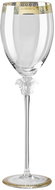 ROSENTHAL VERSACE CRYSTAL MEDUSA D'OR For water with foot - Glass