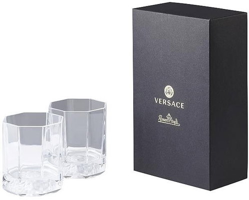 ROSENTHAL VERSACE CRYSTAL MEDUSA LUMIERE Whisky, 2 pcs - Glass Set - Main image