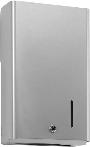 Rossignol Stella, 400 sheets, grey, lockable - Hand Towel Dispenser - Main image