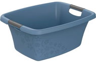 Rotho Flowers 25 l, blue - Laundry Basket