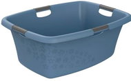 Rotho Flowers 50 l, blue - Laundry Basket