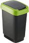Rotho Odpadkový koš swing 10 l TWIST - zelený - Odpadkový koš
