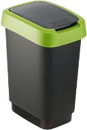 Rotho Odpadkový koš swing 10 l TWIST - zelený - Odpadkový kôš