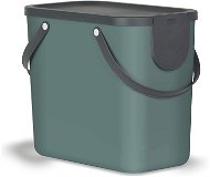 Rotho Systém třídění odpadu ALBULA box  25l - zelený - Odpadkový koš