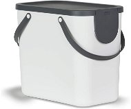 Rotho Systém triedenia odpadu ALBULA box  25 l – biely - Odpadkový kôš