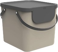Rotho Abfallsortiersystem ALBULA Box 40l - Cappuccino - Mülleimer