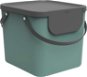 Rotho Systém triedenia odpadu ALBULA box  40 l – zelený - Odpadkový kôš