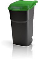 Rotho Odpadkový koš ATLAS 100 l - zelené víko - Odpadkový koš